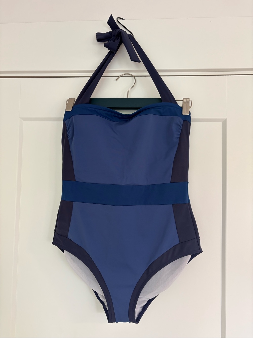 Boden Navy Blue One-Piece Swimsuit